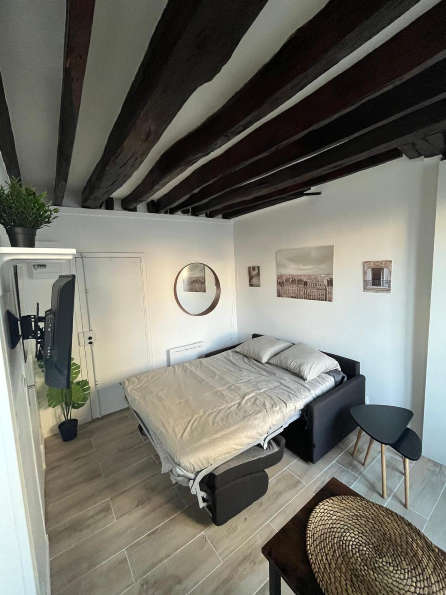 Charmant Studio Au Coeur Du Marais Párizs Kültér fotó